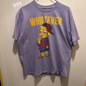 The Simpsons "Whatever" Lisa Tshirt XL 42X 25